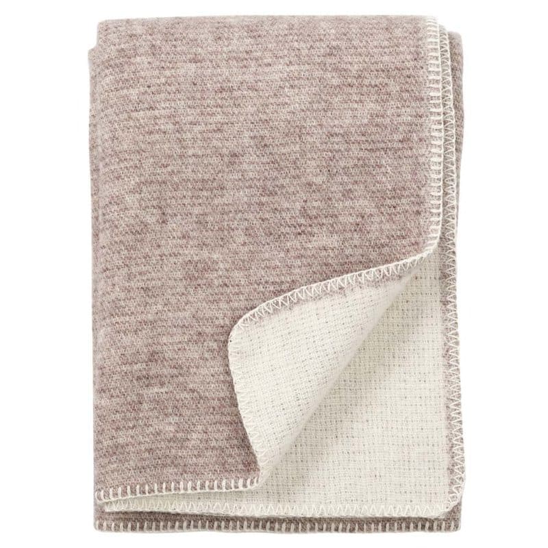 Wollplaid Klippan Harmony sand