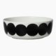 Marimekko Räsymatto Punkte schwarz weiß 4 dl