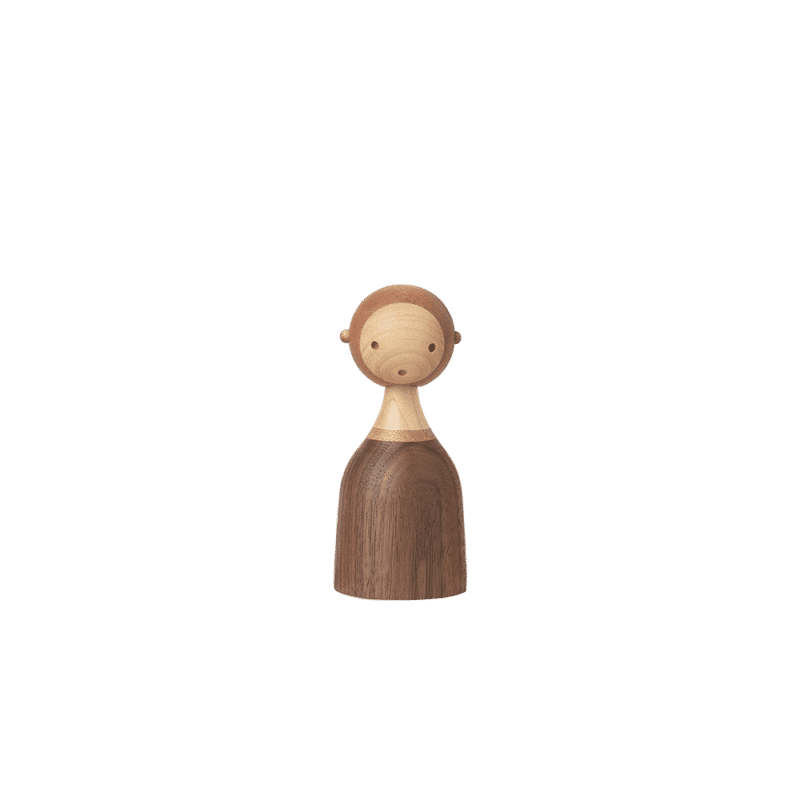 Architectmade Kin Familie Holz Baby Figur