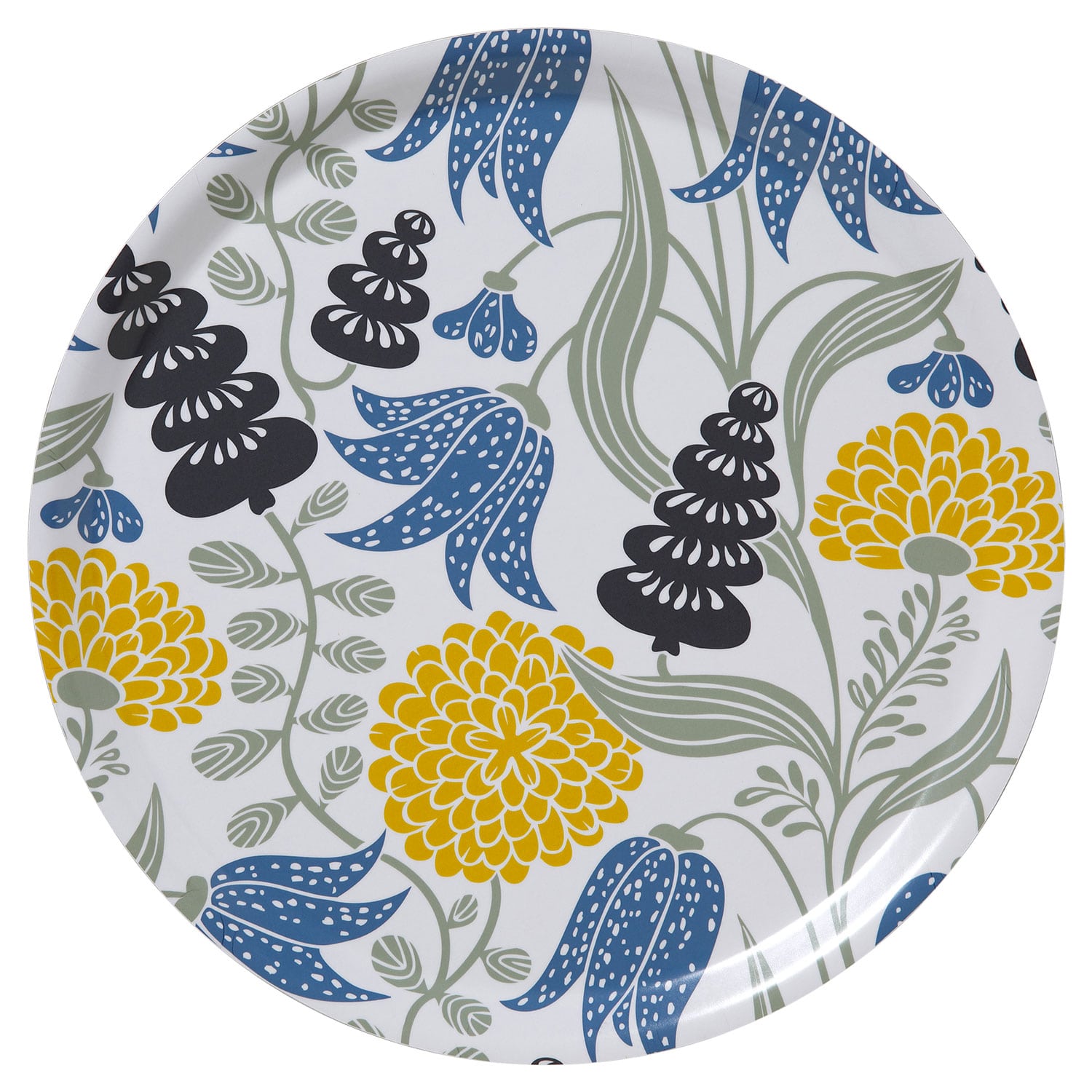 Klippan Yllefabrik Bengt & Lotta Tablett Lily Design schwedisch Servier#