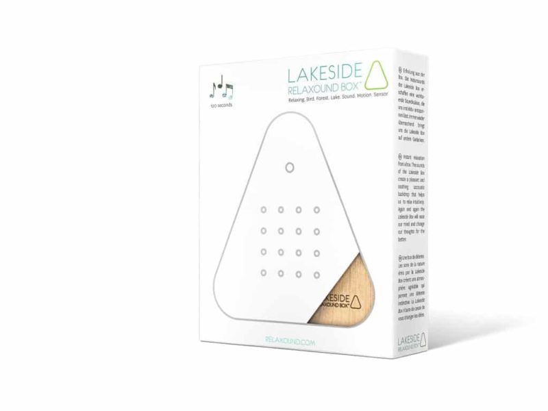 Gönn dir eine kleine Auszeit am See: Lakeside Box von Relaxound. In zwei Farben. – Bild 4