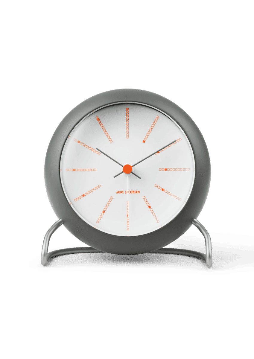 Rosendahl Arne Jacobsen Banker Tischuhr Wecker AJ