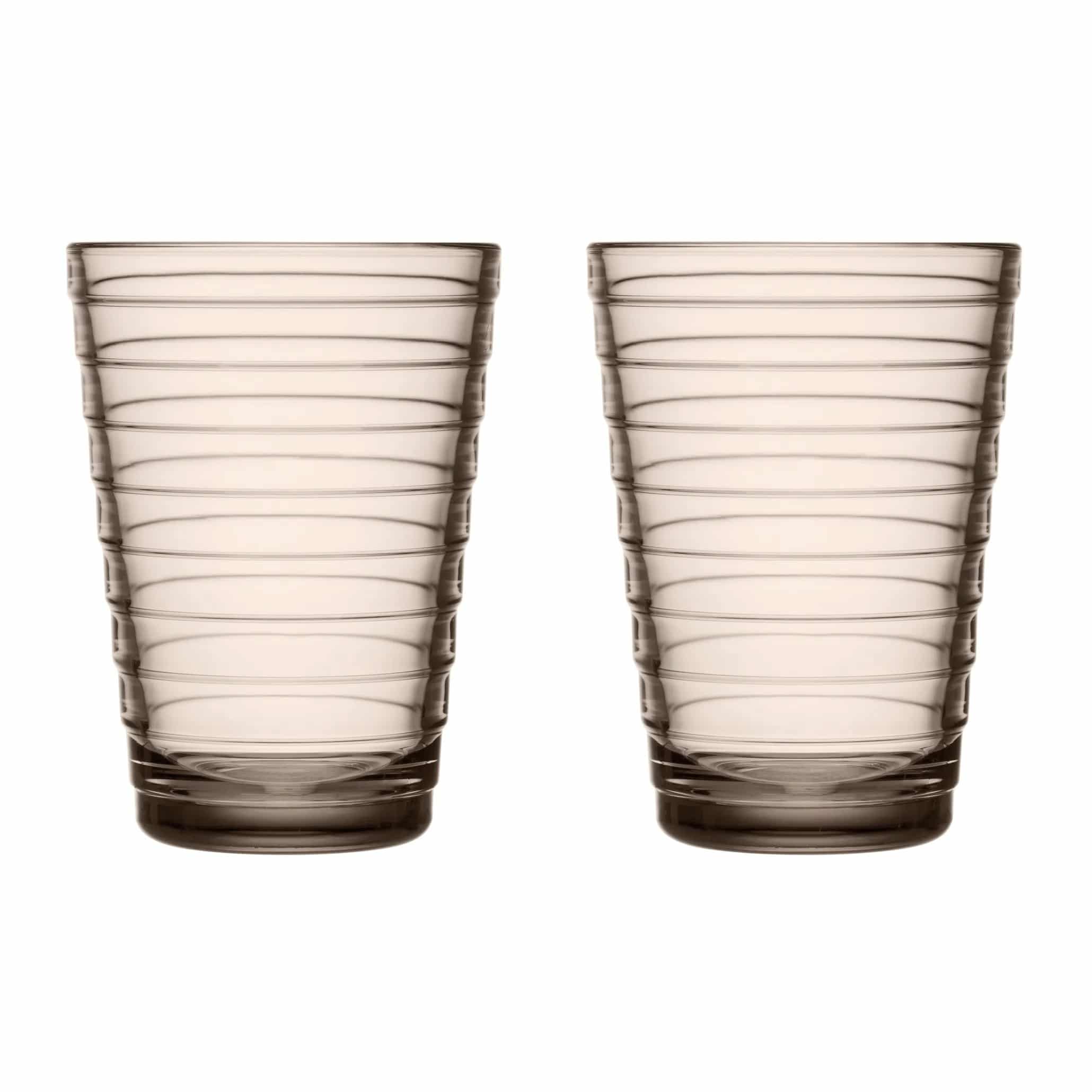 Iittala Glas Tumbler Aino Aalto 33 cl linen Leinen