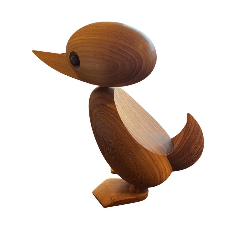 Architectmade Drake Erpel Ente Holzfigur Tierfigur Duck