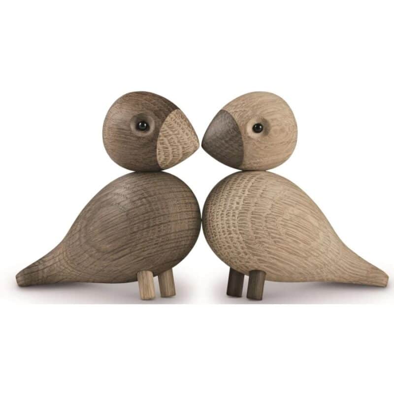 Rosendahl Kay Bojesen Unzertrennliche Lovebirds Vogel Holz Design Dänemark