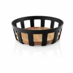 Eva Solo Nordic Kitchen Brotkorb Obstkorb Eiche Kunststoff schwarz Design skandinavisch