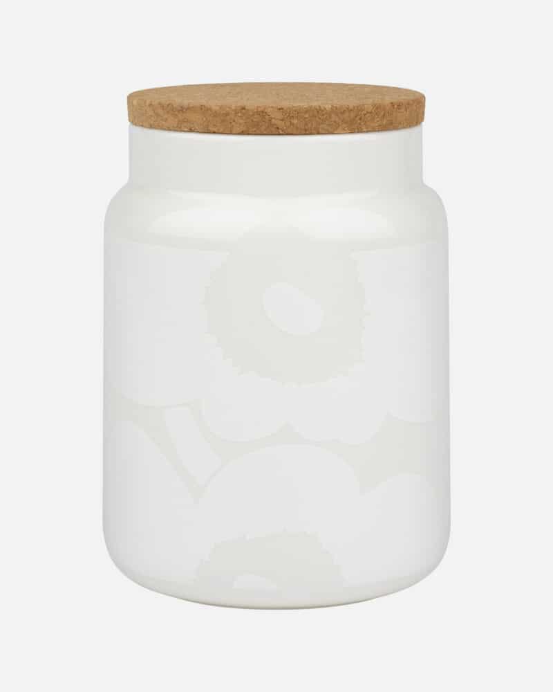 Marimekko_Unikko_Mohnblume_Dose_Aufbewahrung_creme_weiss_12l