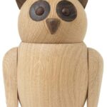 Architectmade Bubo Holztier Eule Uhu Design skandinavisch Vogel