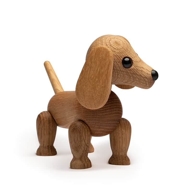 Spring Copenhagen Amigo Dackel Holz Holzfigur