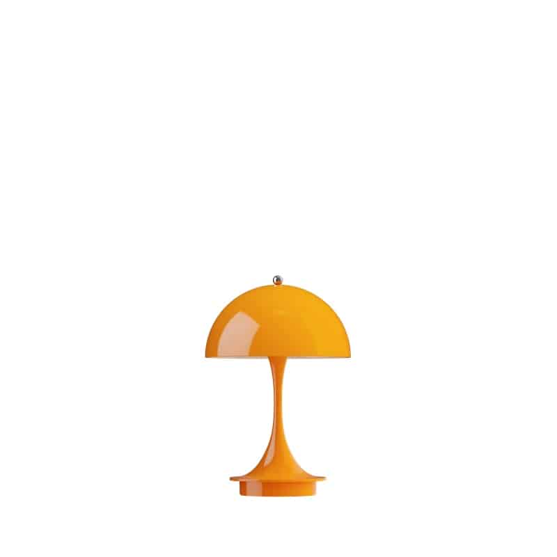 Mobile Tischleuchte PANTHELLA 160 PORTABLE V3 von Verner Panton. In verschiedenen Ausführungen. Von Louis Poulsen, Dänemark.
